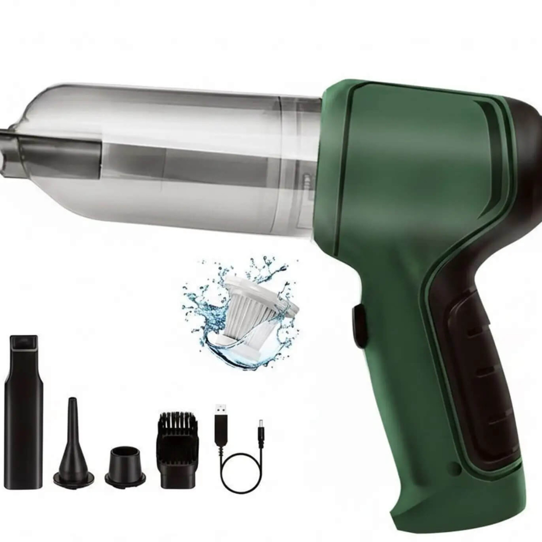 3-in-1 Wireless Car Vacuum Cleaner