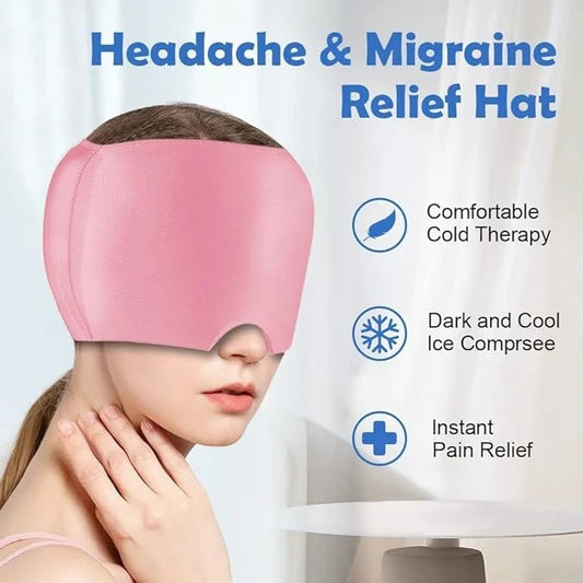 Migraine Relief Cap – Hot & Cold Gel Therapy