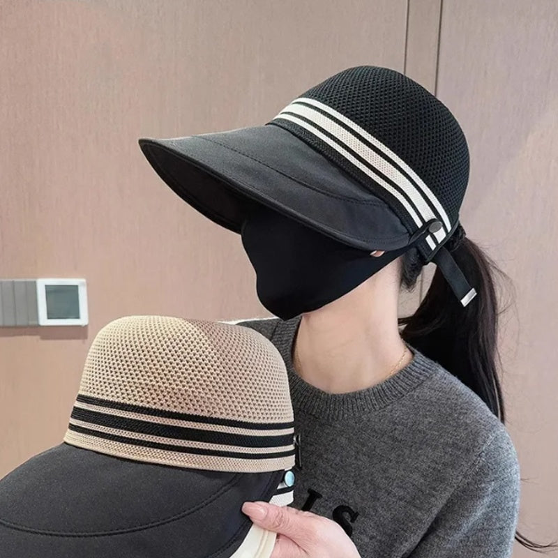 🥳2026 HOT SALE🥳💞50K+ SOLD!🌴☀️ 50% OFF! Women's Breathable Sun Hat – UV protection, lightweight & stylish. Adjustable fit, stays put. Perfect for beach or garden. Your summer essential. 👒🛡️