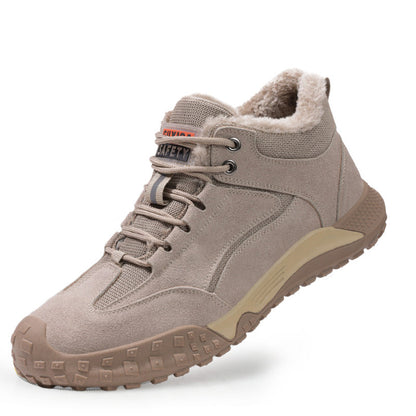 🎅 Men's Winter Safety Shoes – Steel Toe Cap and Slip-Resistant! -- Free Shipping