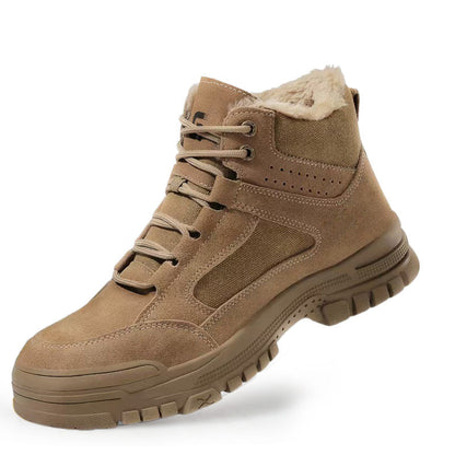 🎅 Men's Winter Safety Shoes – Steel Toe Cap and Slip-Resistant! -- Free Shipping