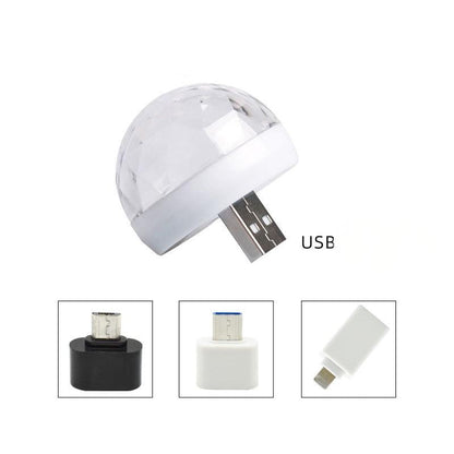 🔥Limited time 50%off🔥Portable USB RGB Effect Party Light🌟🌈